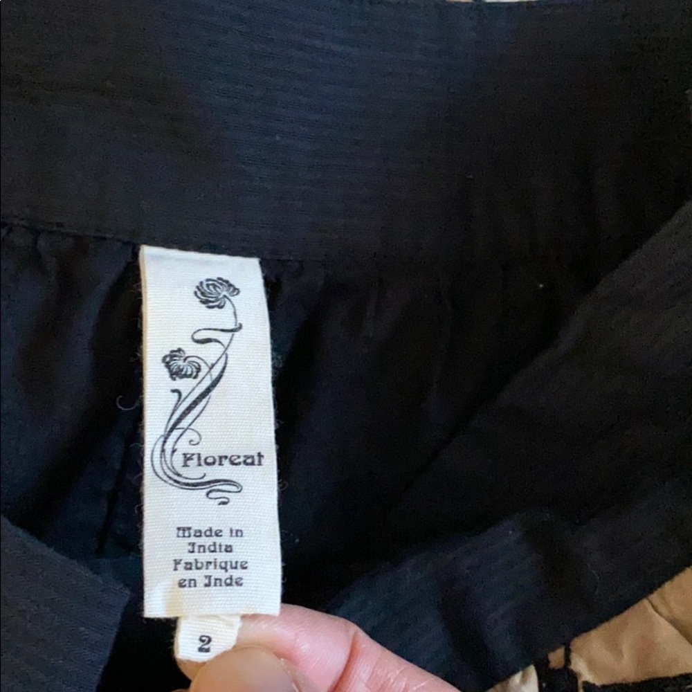Vintage Anthropologie Floreat Skirt Size 2 - Picture 5 of 6